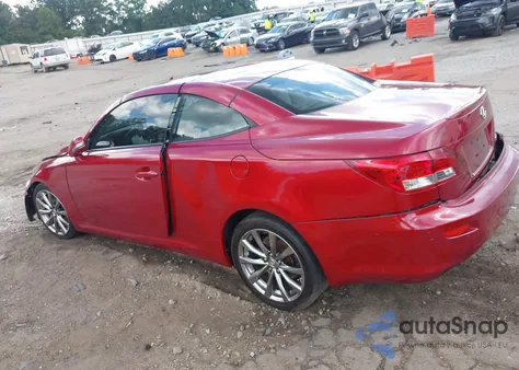 2014 Lexus Is 250C z USA, uszkodzony, nr VIN JTHFF2C24E2530161